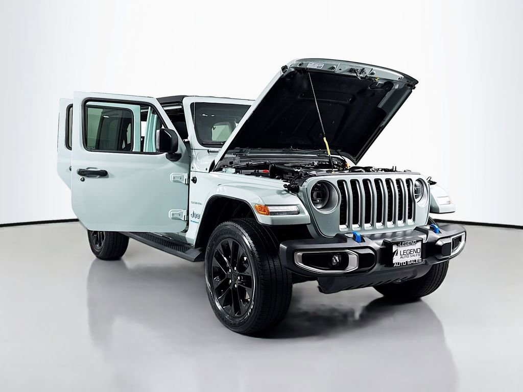 Used 2023 Jeep Wrangler Sahara 4xe w/ Cold Weather Group image 22