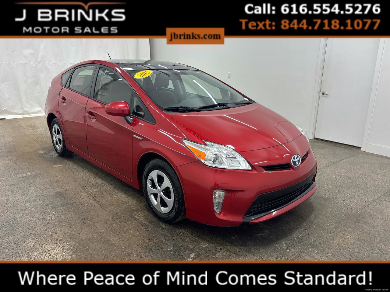 Used 2015 Toyota Prius Three w/ Solar Roof Package