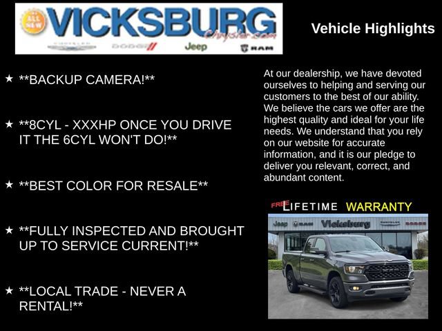Used 2022 RAM 1500 Big Horn w/ Night Edition AWD/4WD image 7