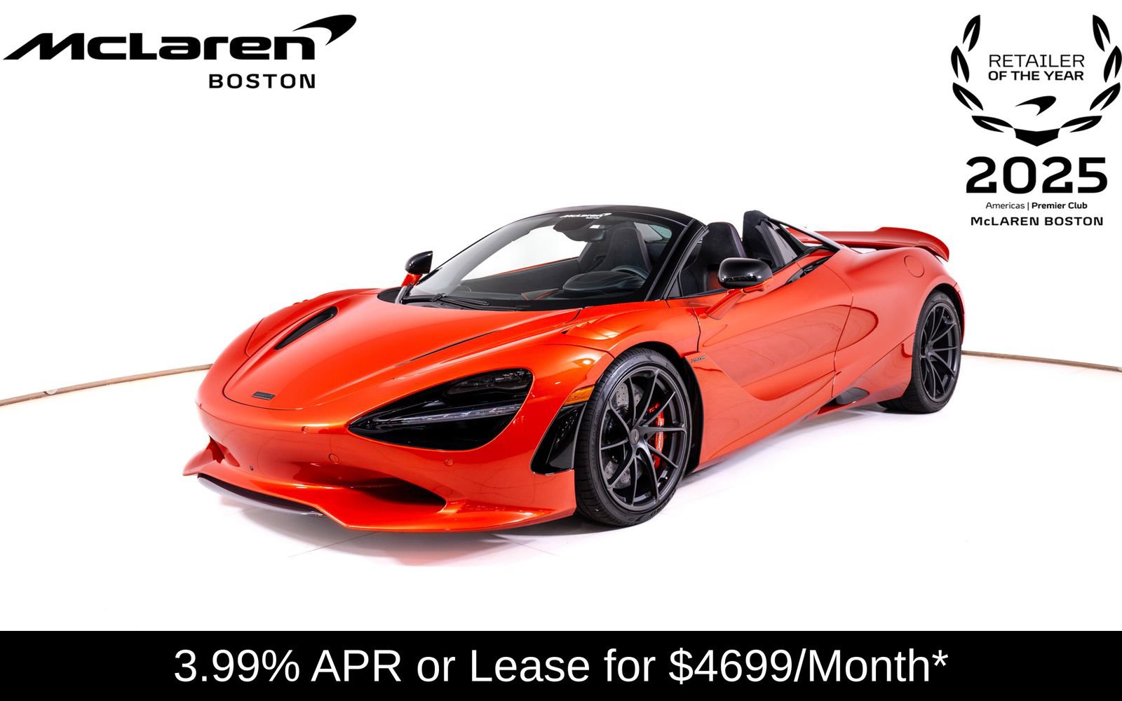 New 2027 McLaren 750S Spider RWD image 1