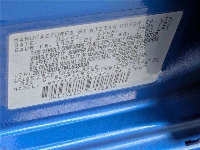 Used 2021 Nissan Versa S FWD image 15