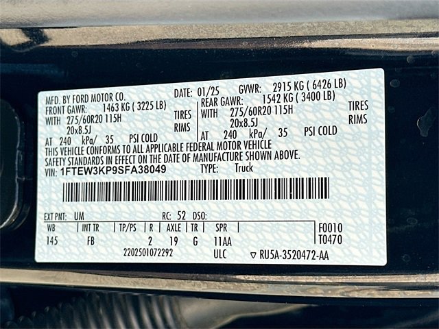 Used 2025 Ford F150 XLT w/ Equipment Group 302A MID image 32