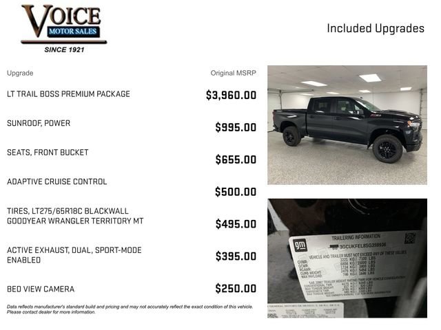 New 2025 Chevrolet Silverado 1500 LT Trail Boss w/ LT Trail Boss Premium Package image 4