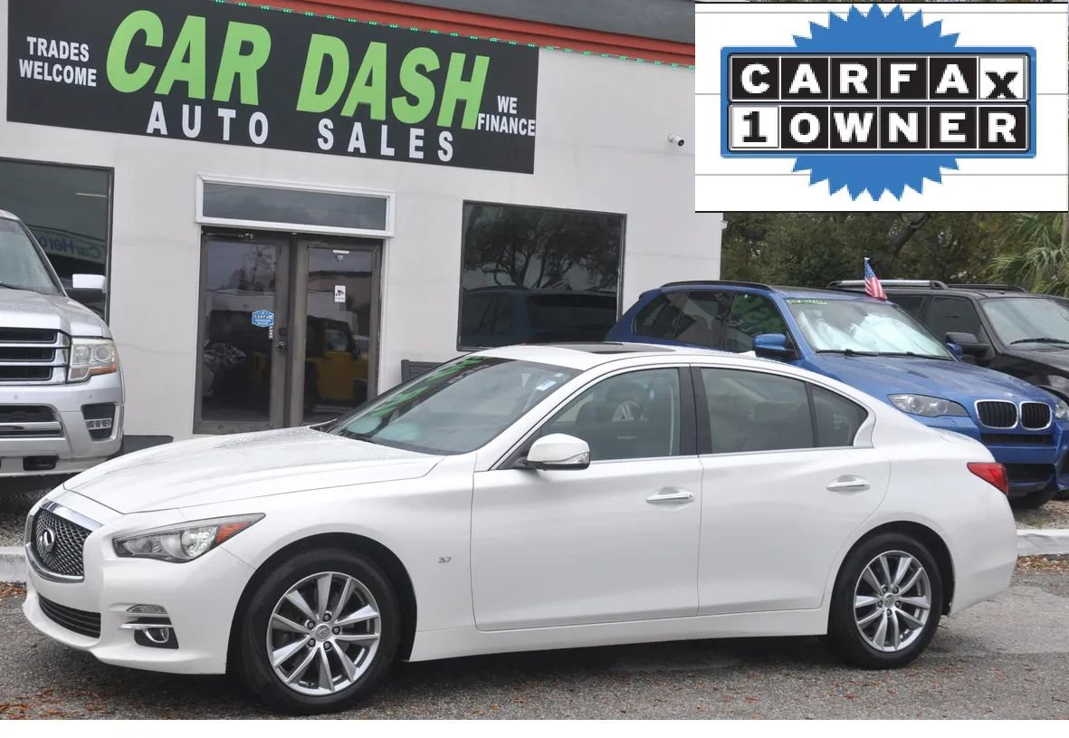 Used 2014 INFINITI Q50 Premium w/ Navigation Package image 1