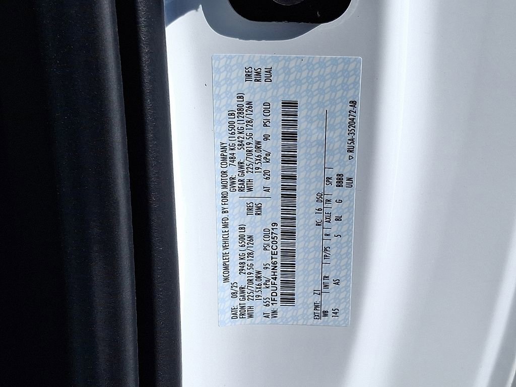 New 2026 Ford F450 XL w/ Snow Plow Prep Package image 15