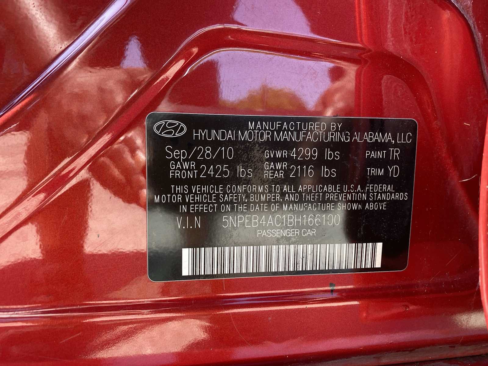 Used 2011 Hyundai Sonata GLS FWD image 41