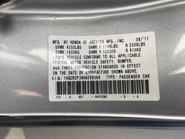 Used 2017 Honda Accord LX image 23