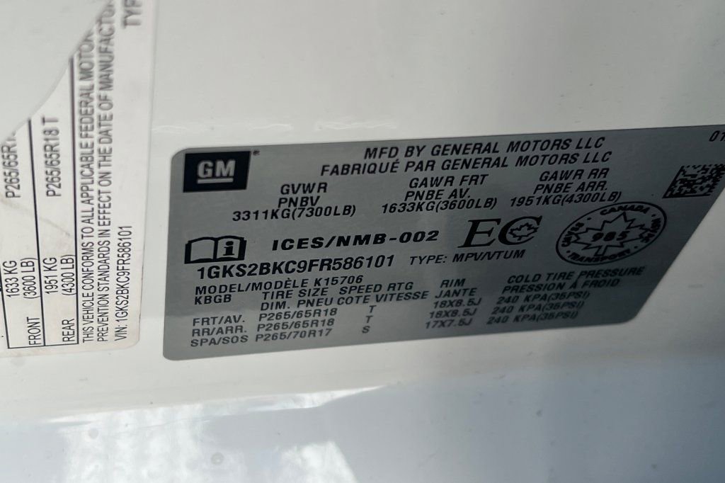 Used 2015 GMC Yukon SLT image 26