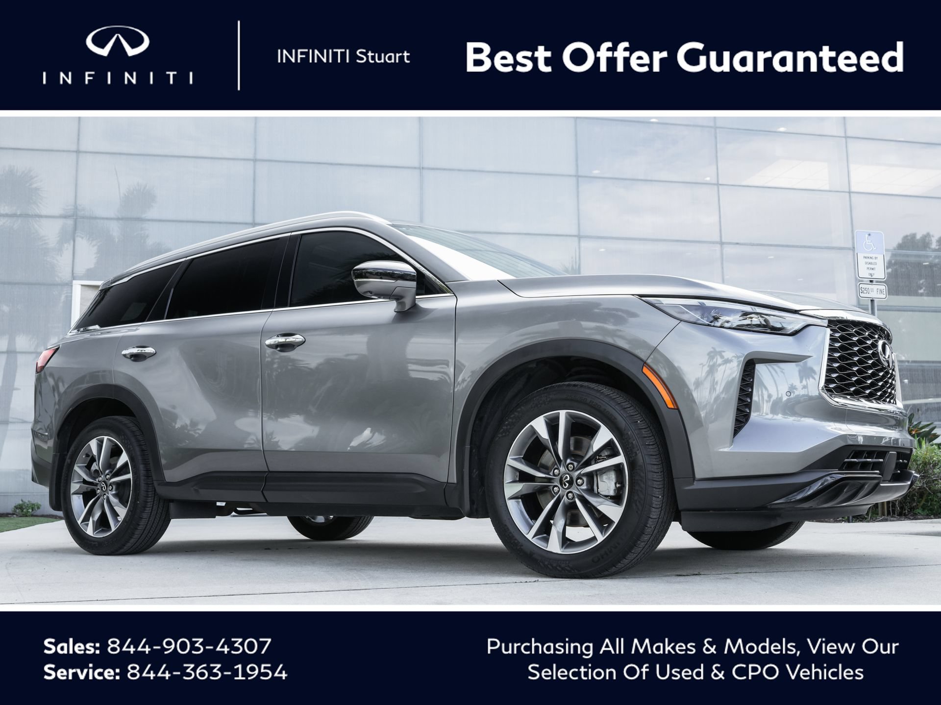 Used 2023 INFINITI QX60 Luxe w/ Cargo Package