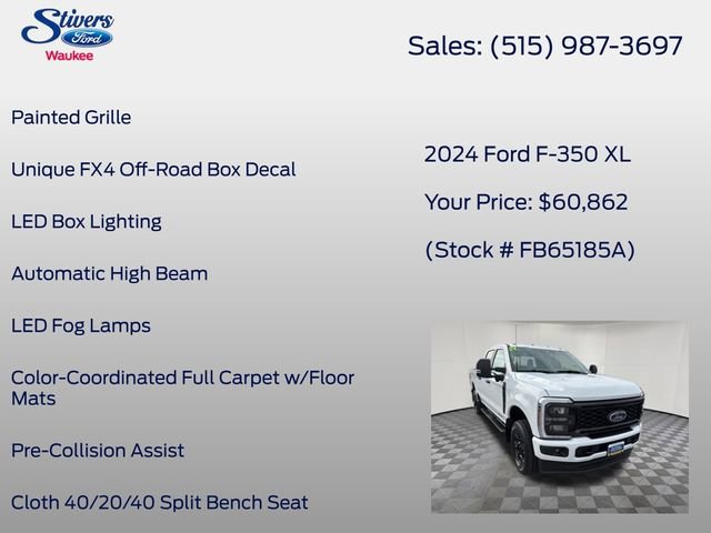 Certified 2024 Ford F350 XL w/ STX Appearance Package image 39