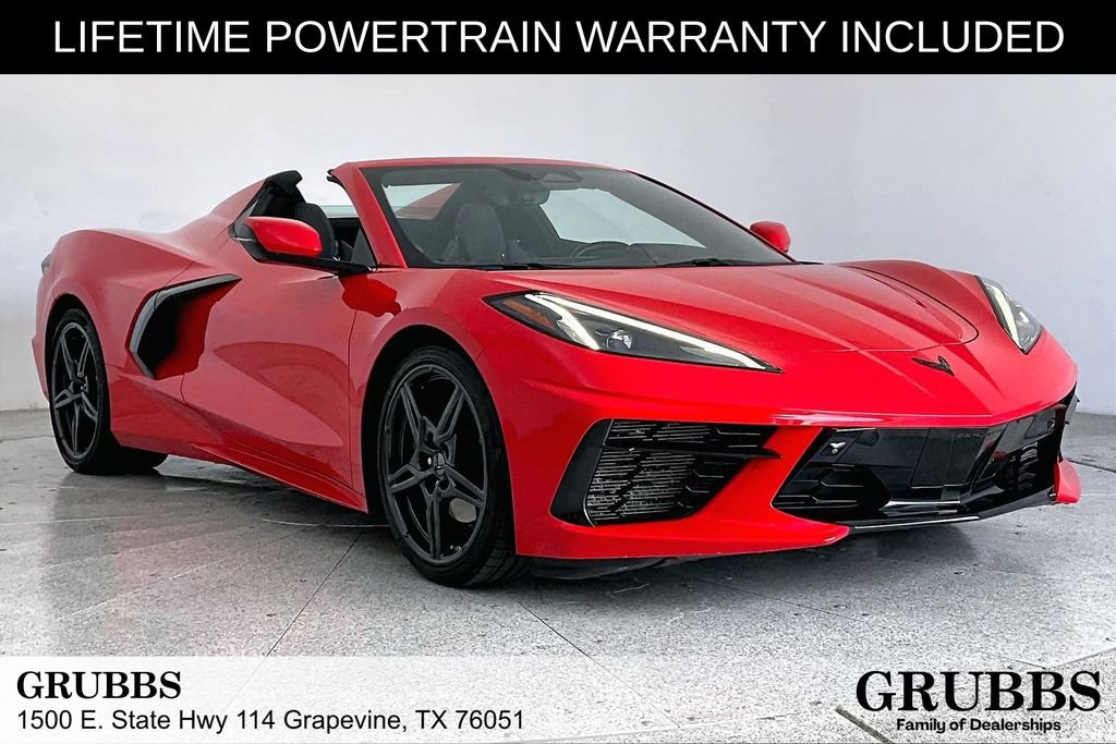 Used 2025 Chevrolet Corvette Stingray Premium Conv w/ 3LT RWD image 1