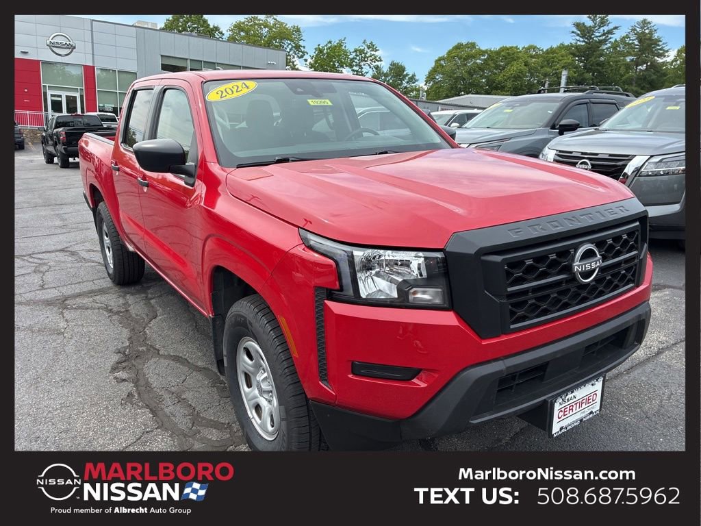Certified 2024 Nissan Frontier S w/ Technology Package
