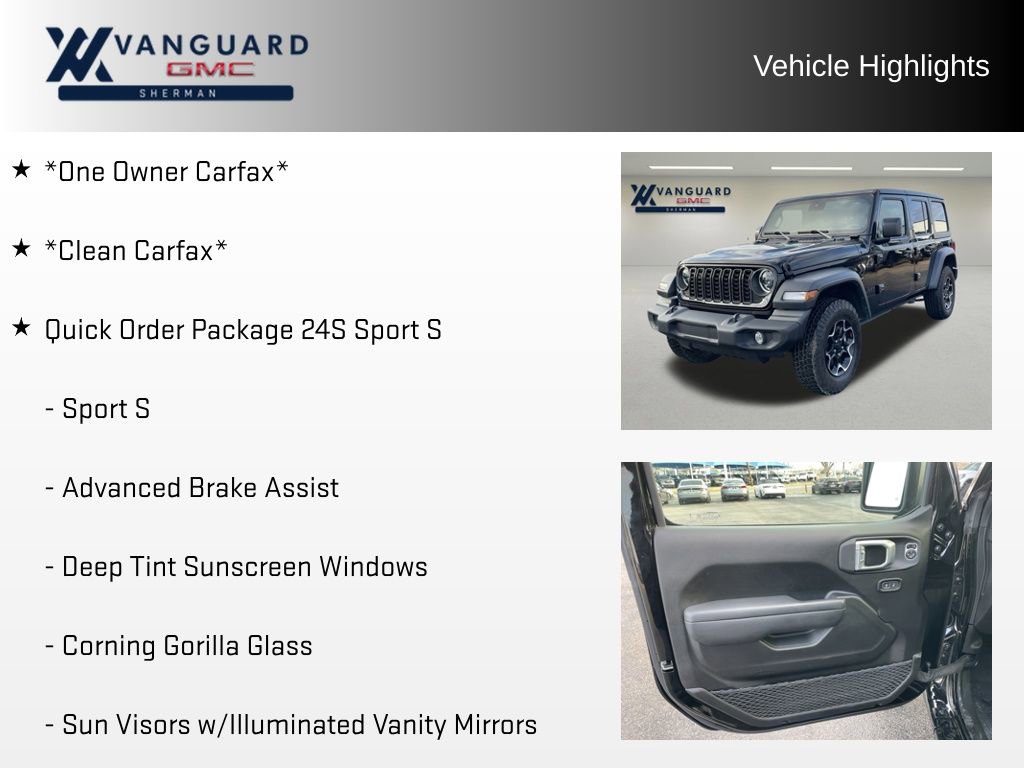 Used 2024 Jeep Wrangler Sport S image 5