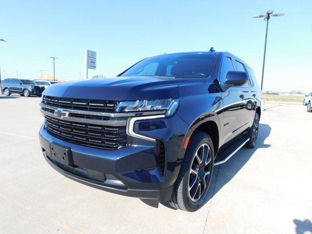 Used 2021 Chevrolet Tahoe RST w/ Rear Media and Nav Package image 1