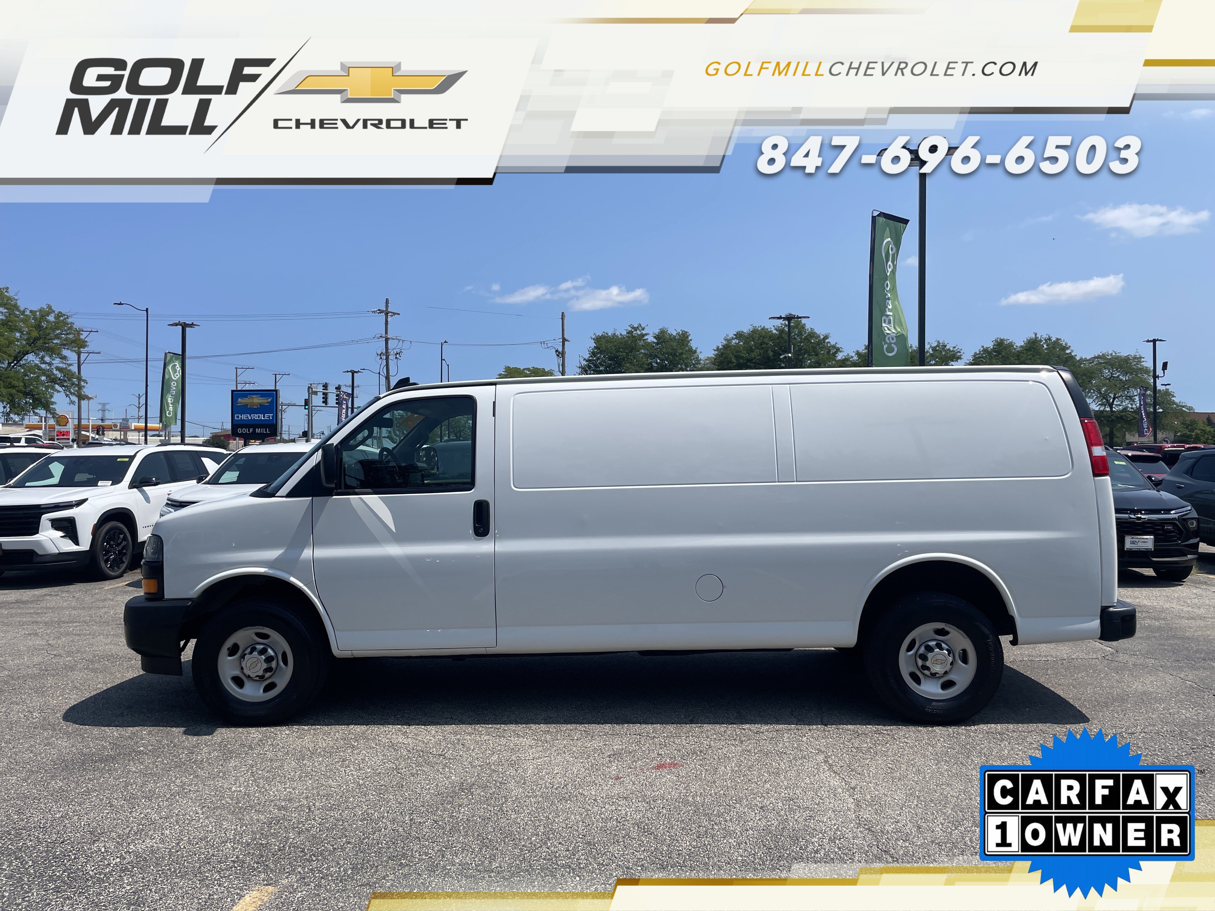 Certified 2024 Chevrolet Express 2500 Extended w/ Driver Convenience Package RWD image 10