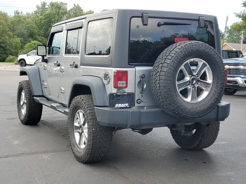 Used 2017 Jeep Wrangler Unlimited Sport w/ Quick Order Package 24S AWD/4WD image 4