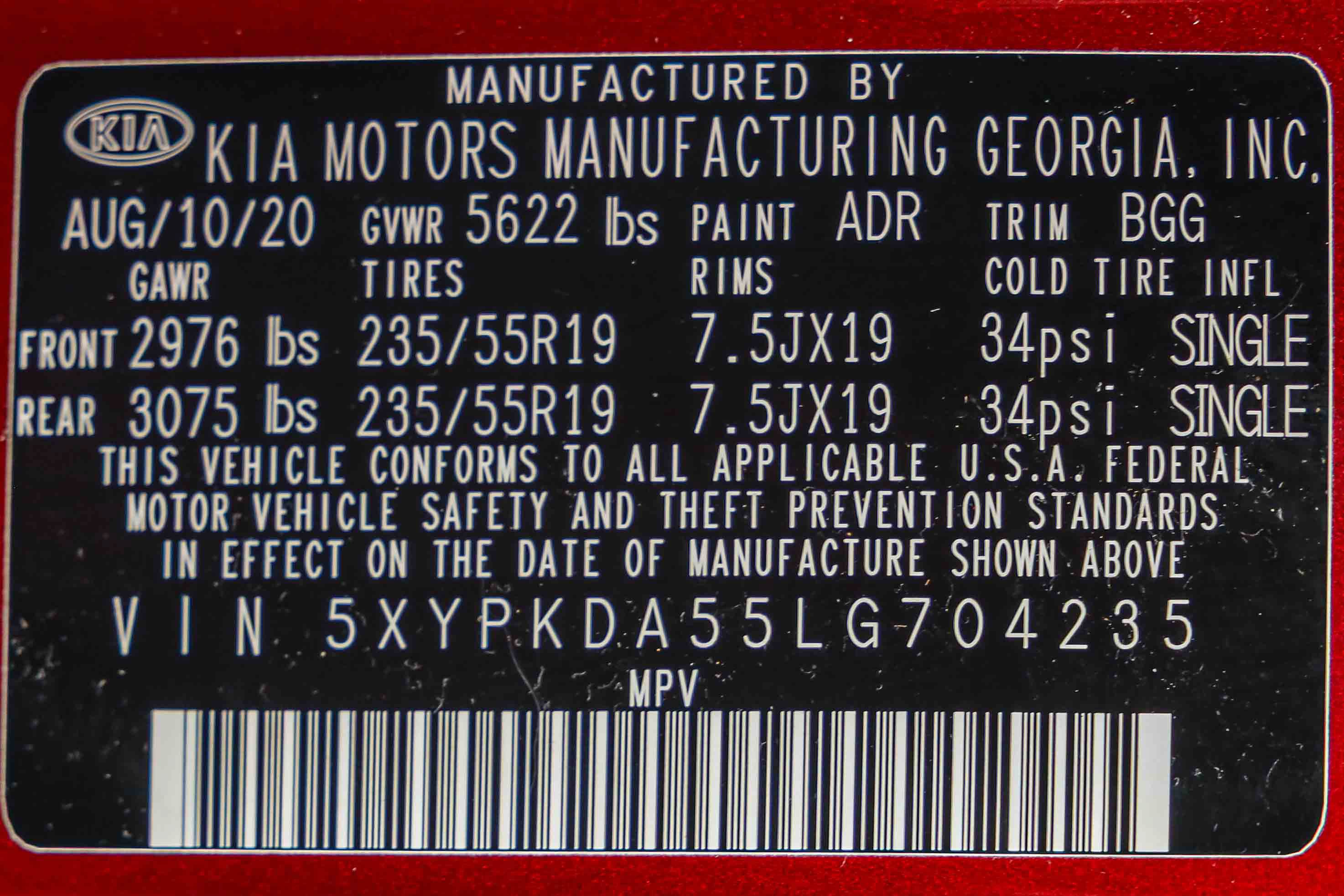 Used 2020 Kia Sorento SX AWD/4WD image 29