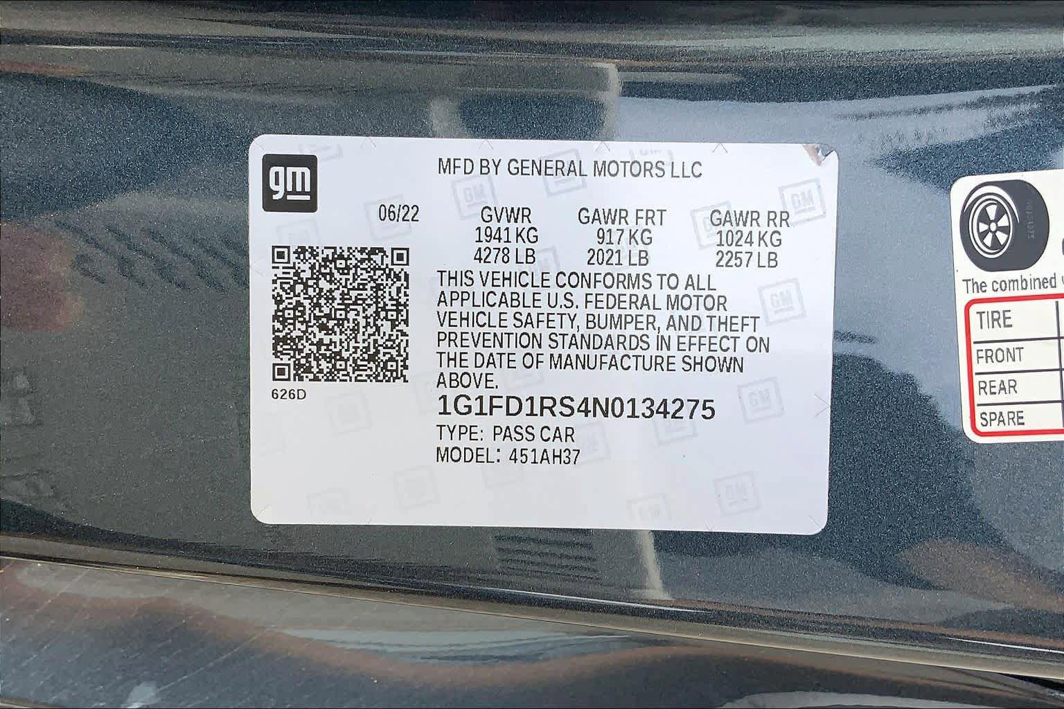 Used 2022 Chevrolet Camaro LT RWD image 34