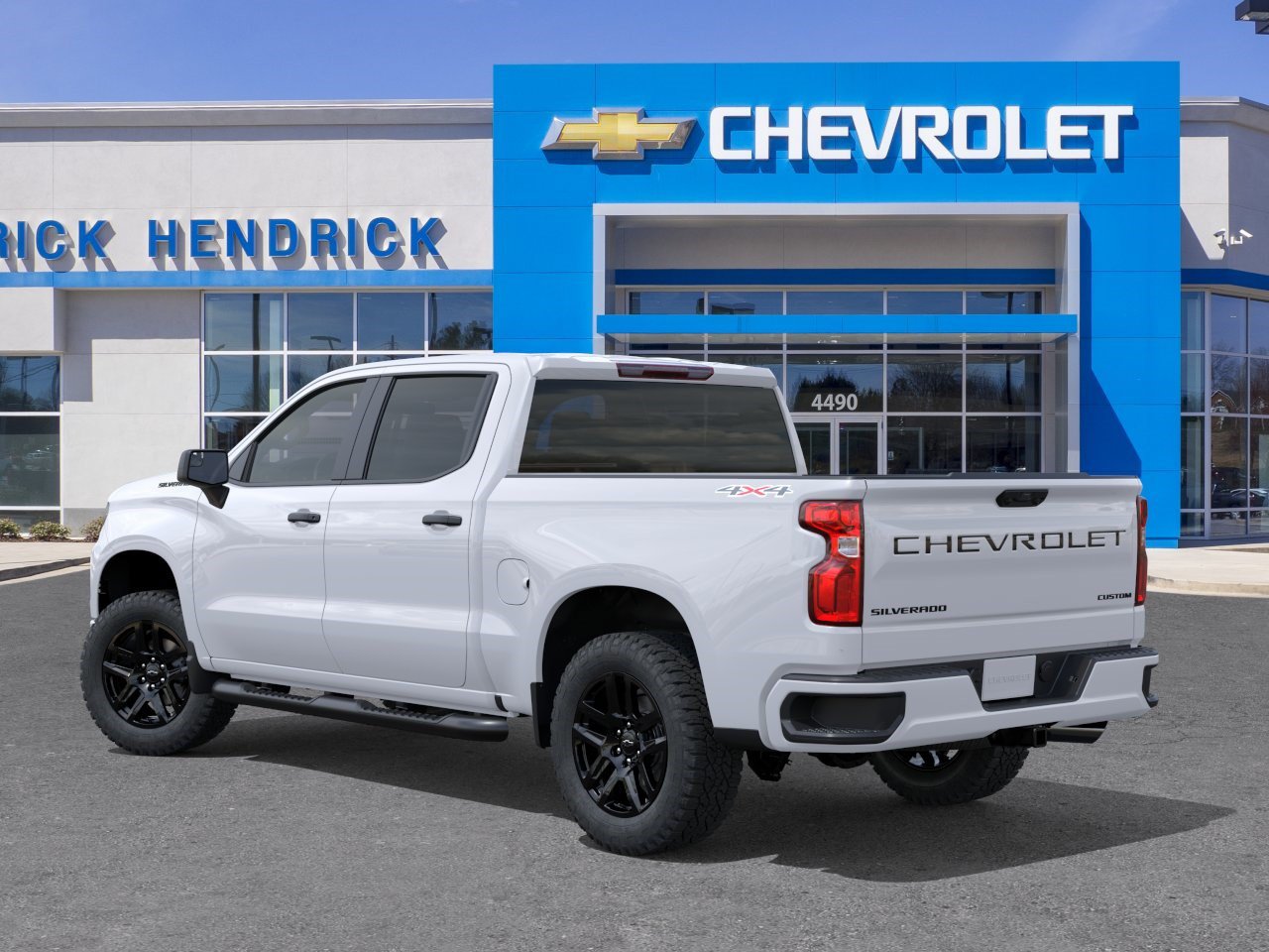 New 2026 Chevrolet Silverado 1500 Custom w/ Turbomax Blackout Package AWD/4WD image 5