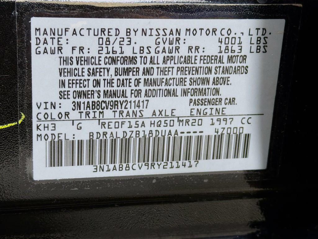 Used 2024 Nissan Sentra SV w/ All-Weather Package FWD image 30