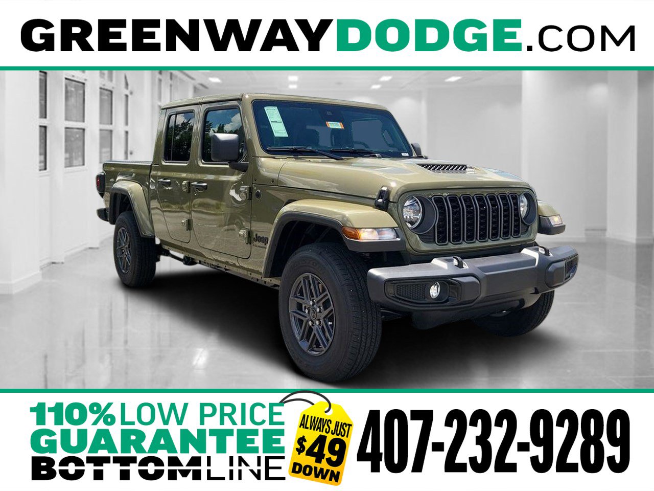 New 2025 Jeep Gladiator Sport