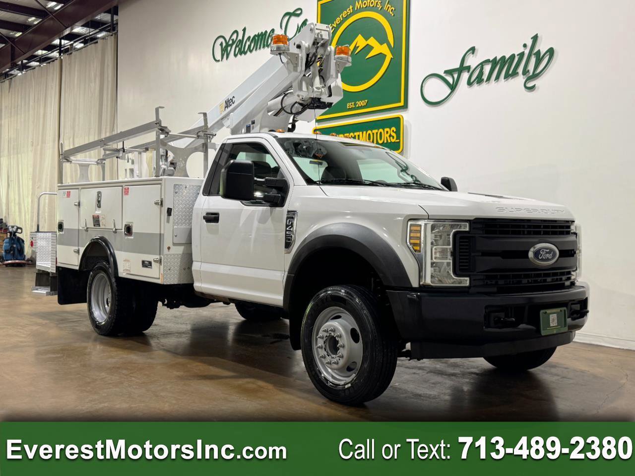 Used 2019 Ford F450 XL w/ Snow Plow Prep Package RWD image 1