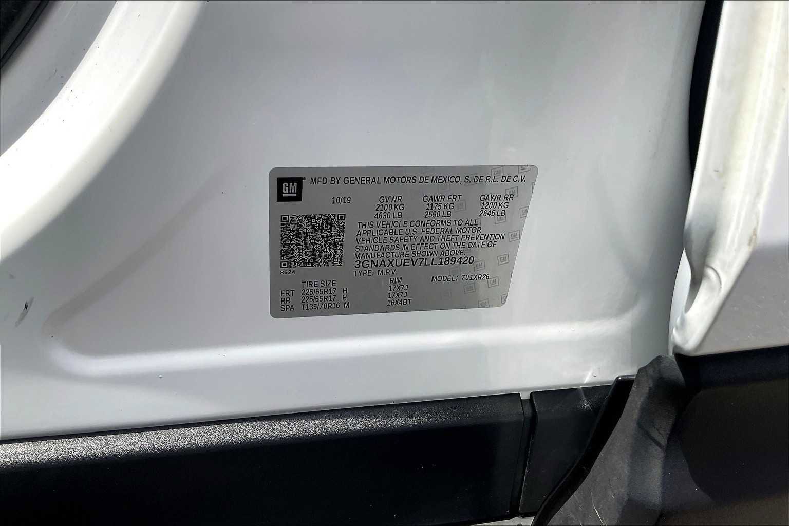 Used 2020 Chevrolet Equinox LT image 30