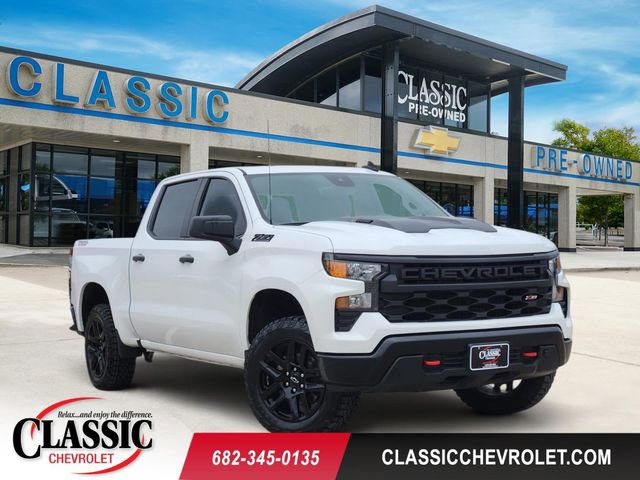 Used 2024 Chevrolet Silverado 1500 Custom Trail Boss w/ LPO, Dark Essentials Package