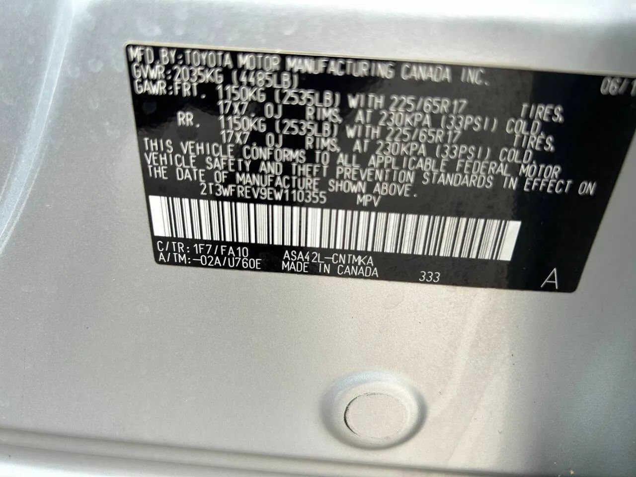 Used 2014 Toyota RAV4 XLE FWD image 24