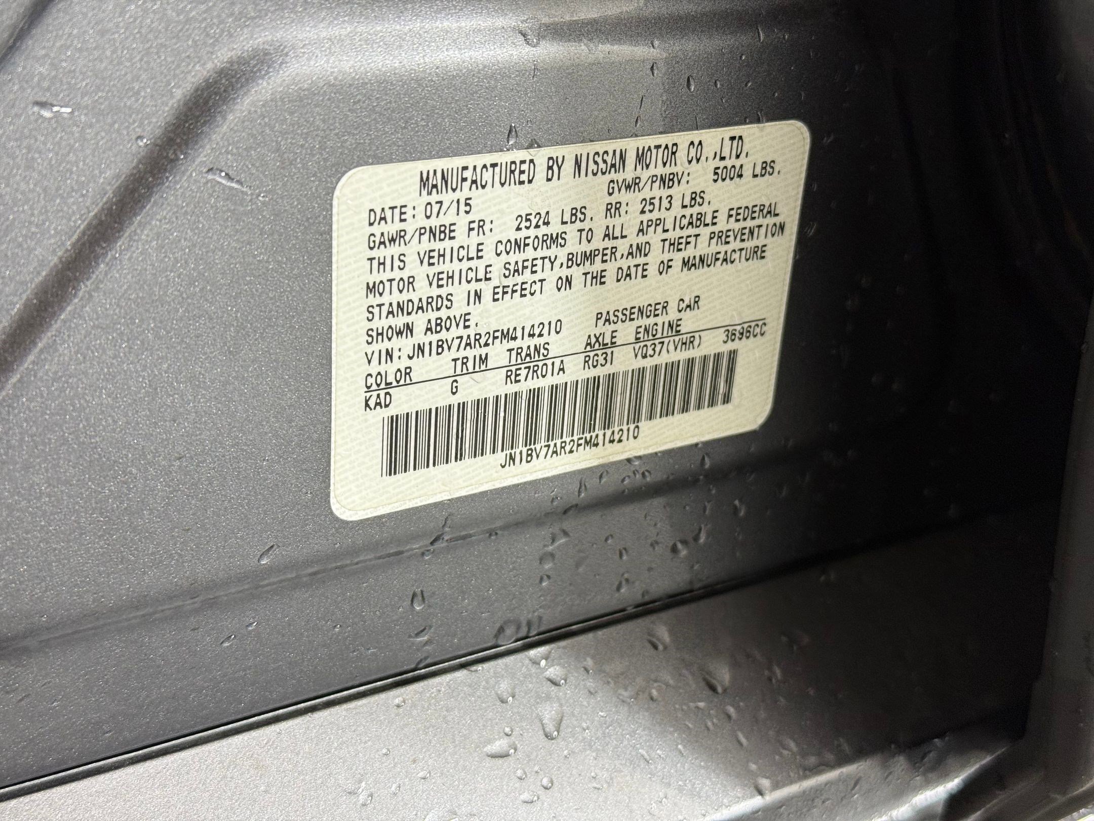 Used 2015 INFINITI Q50 Premium w/ Navigation Package image 20