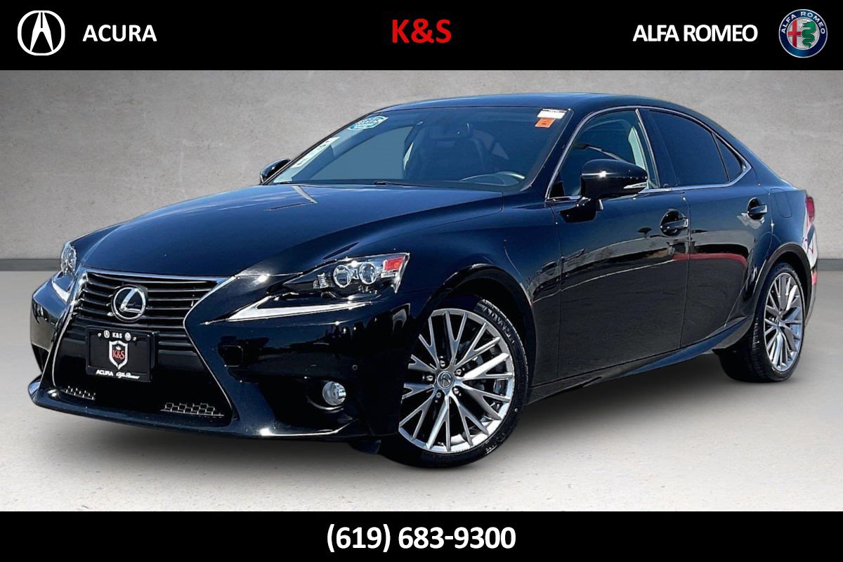 Used 2014 Lexus IS 250 w/ Luxury Package w/Gray Wood