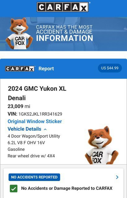 Certified 2024 GMC Yukon XL Denali w/ Denali Reserve Package AWD/4WD image 5
