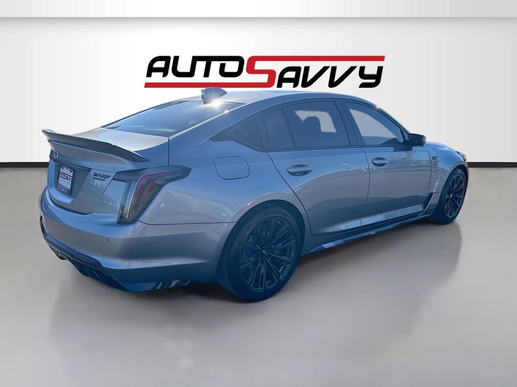 Used 2025 Cadillac CT5 V Blackwing w/ LPO, Blue Accent Package image 7