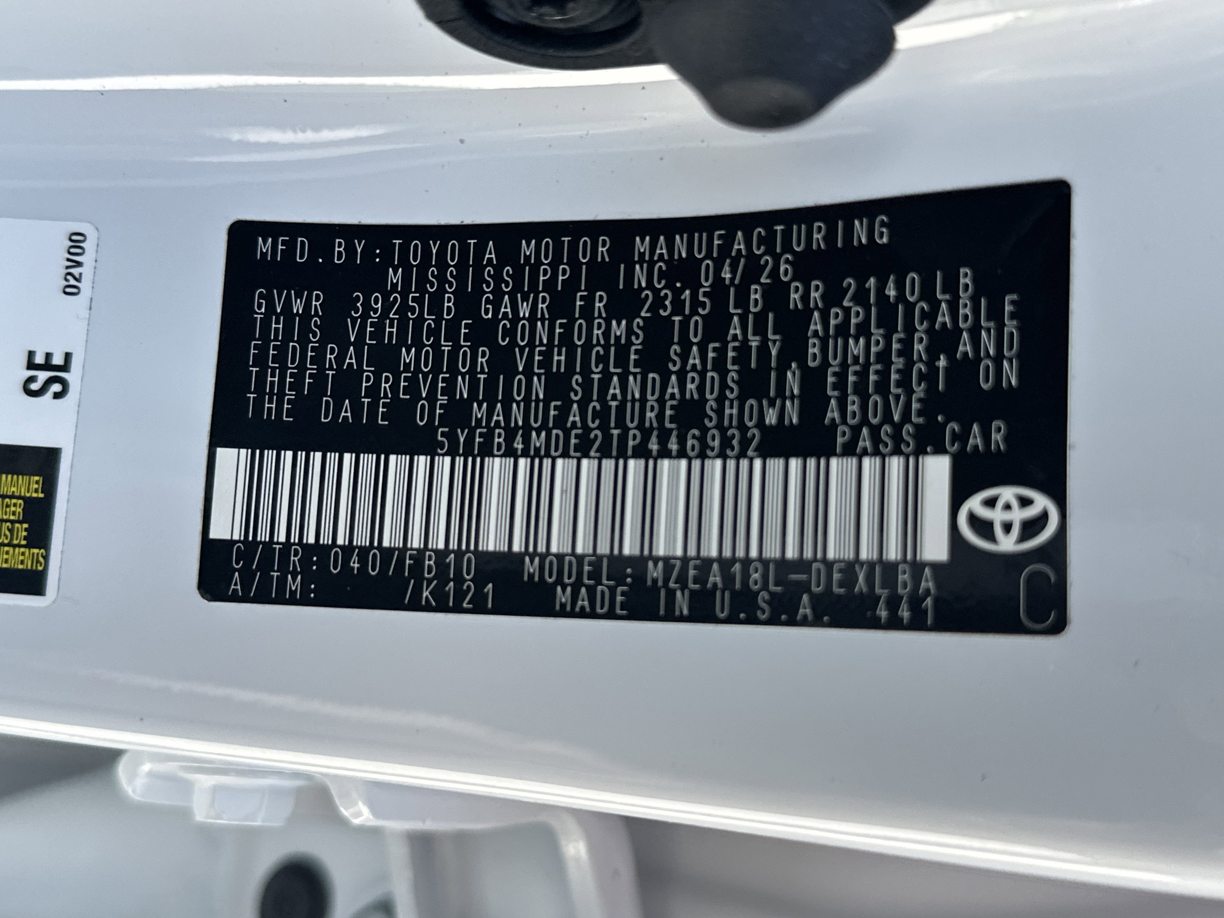 Used 2026 Toyota Corolla LE FWD image 35