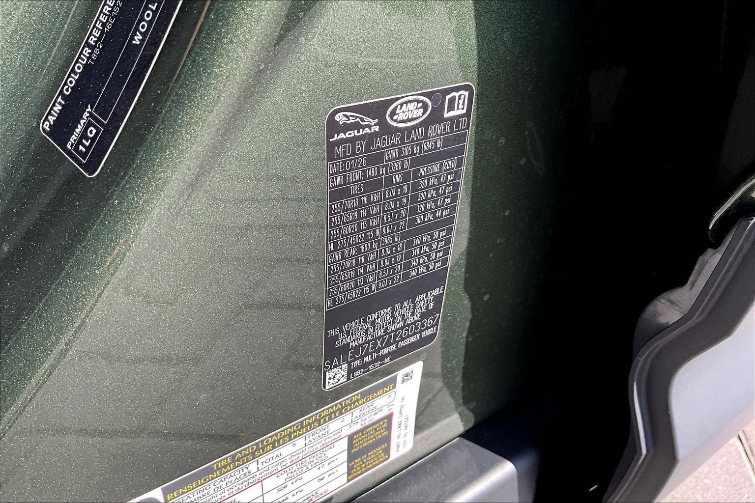 New 2026 Land Rover Defender 110 S image 13