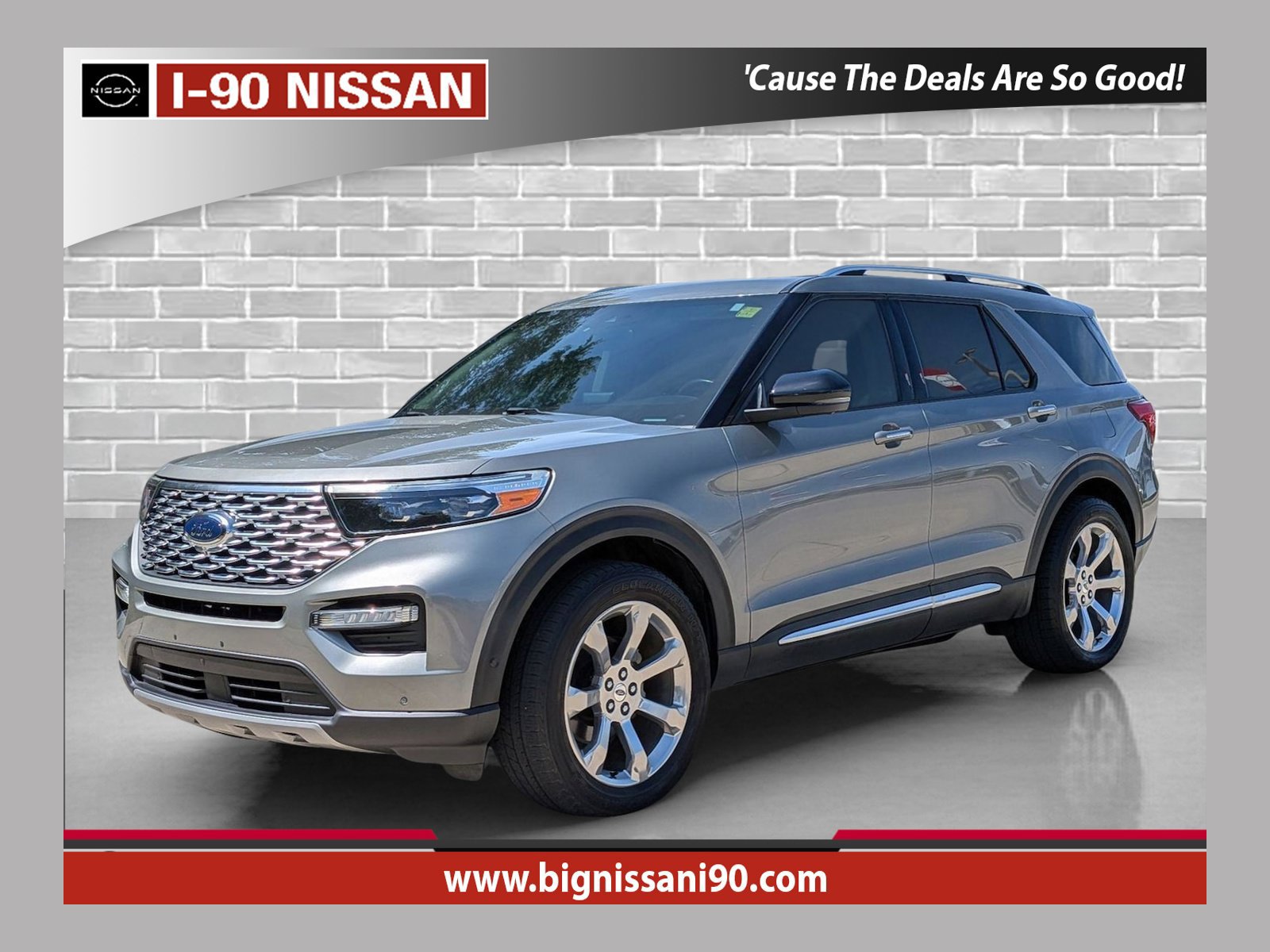 Used 2020 Ford Explorer Platinum w/ Premium Technology Package