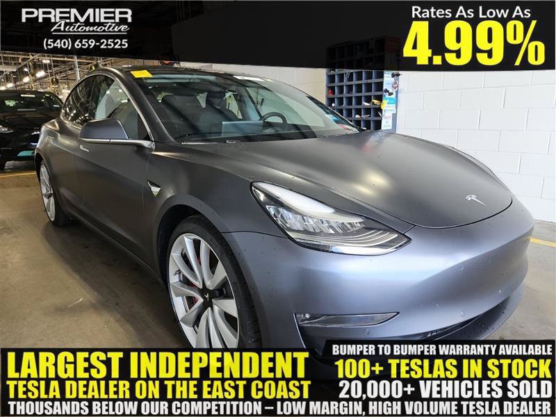 Used 2019 Tesla Model 3 Performance