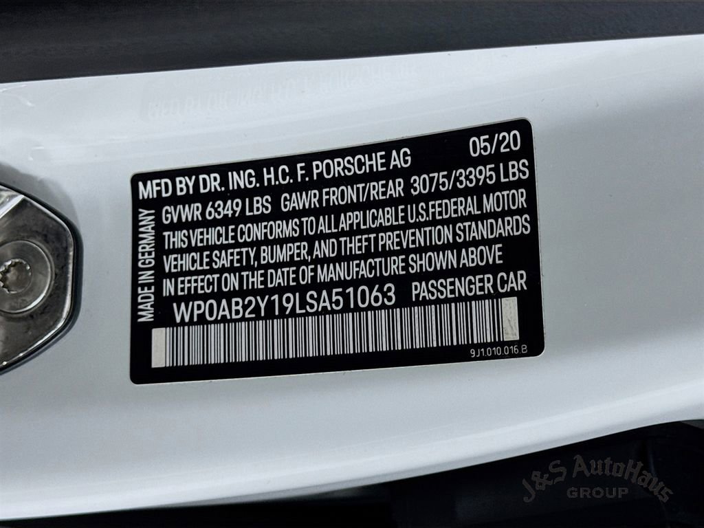 Used 2020 Porsche Taycan 4S w/ Premium Package image 40