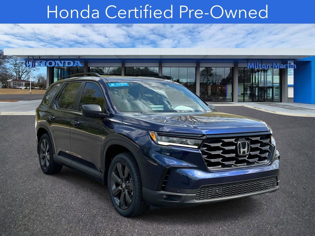 Certified 2025 Honda Pilot Sport