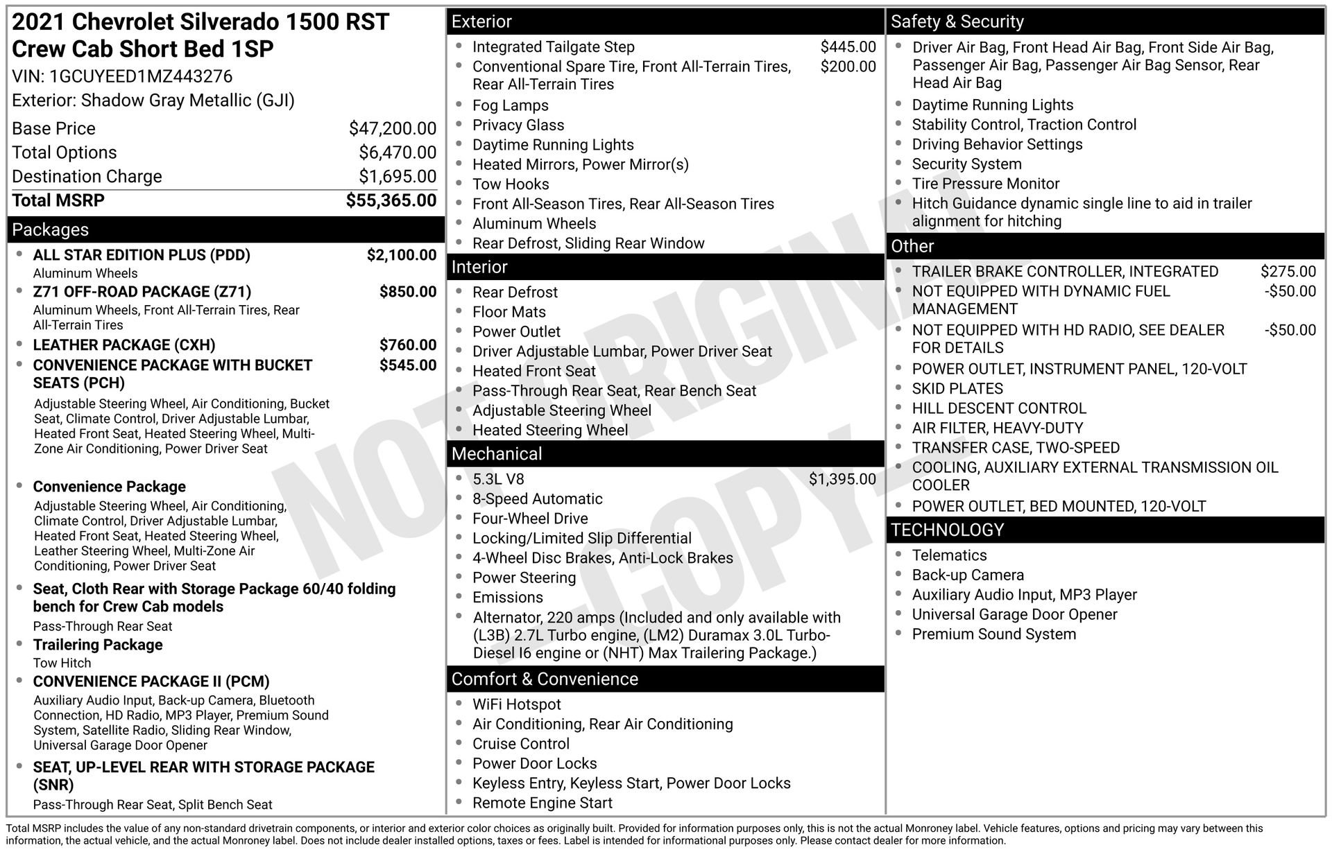 Used 2021 Chevrolet Silverado 1500 RST w/ All Star Edition Plus AWD/4WD image 33