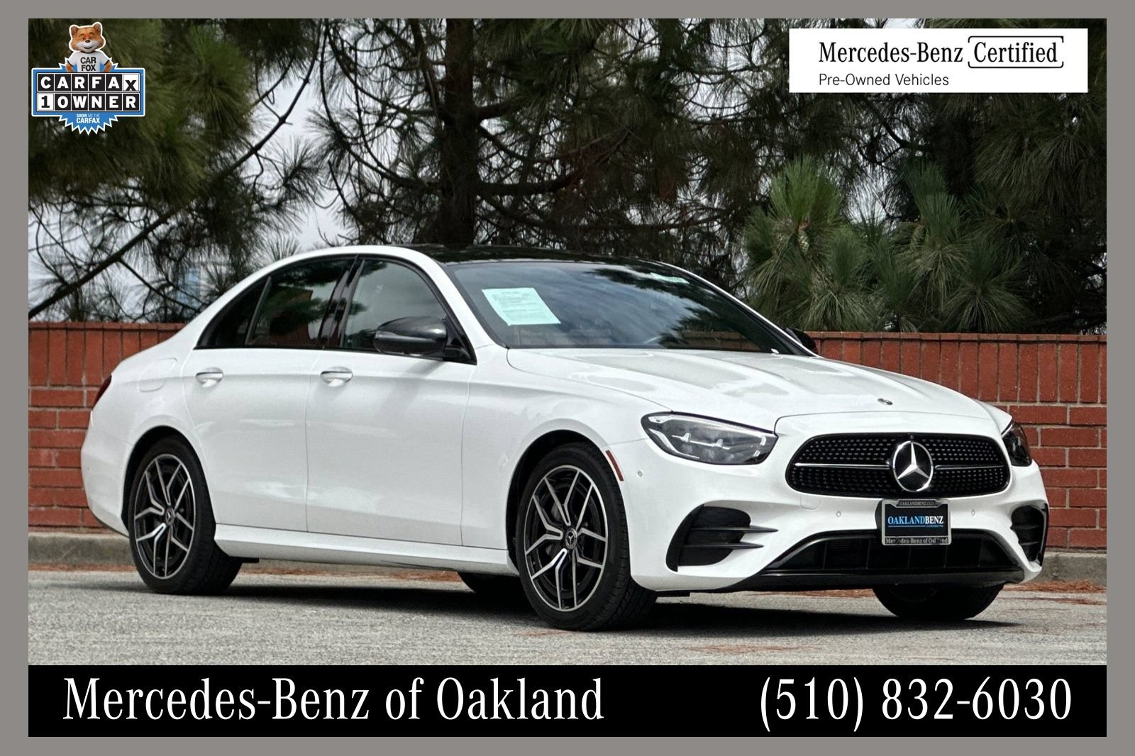 Certified 2023 Mercedes-Benz E 450 4MATIC Sedan