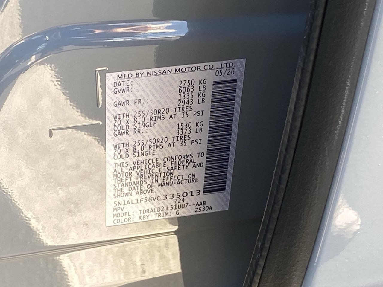 Certified 2027 INFINITI QX60 Luxe w/ Cargo Package FWD image 36