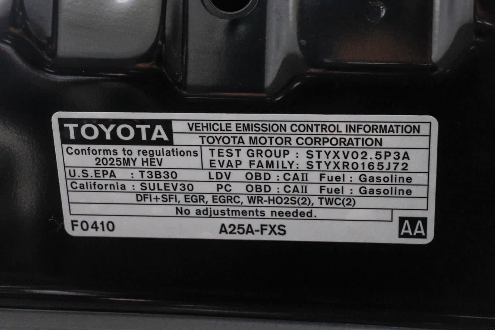 Used 2025 Toyota Camry LE FWD image 26