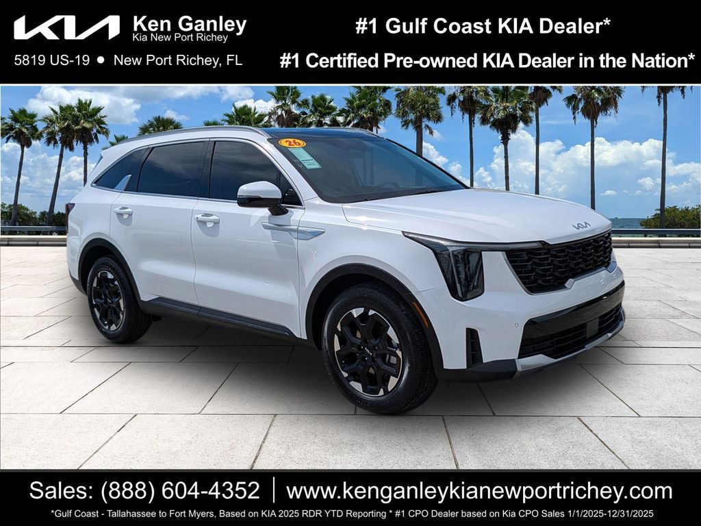Certified 2026 Kia Sorento S w/ S Panoramic Sunroof Package FWD image 1