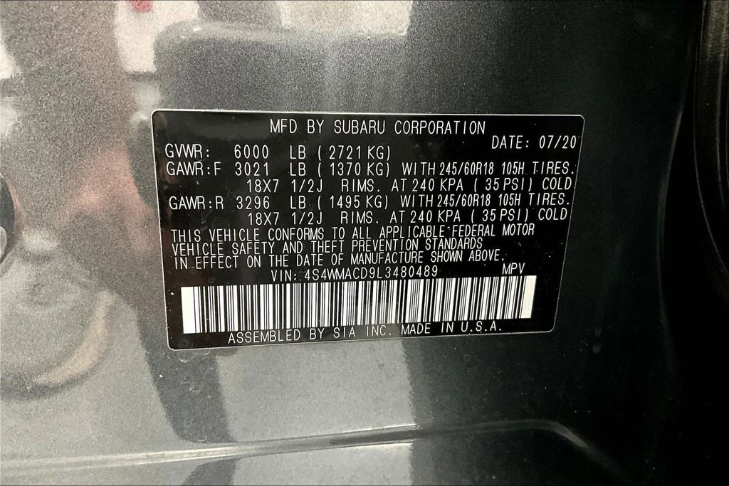 Used 2020 Subaru Ascent Premium w/ Convenience Package image 41