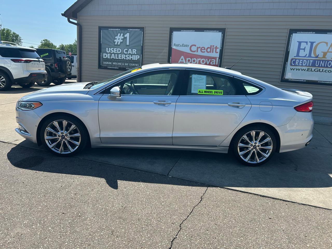 Used 2017 Ford Fusion Platinum AWD/4WD image 8