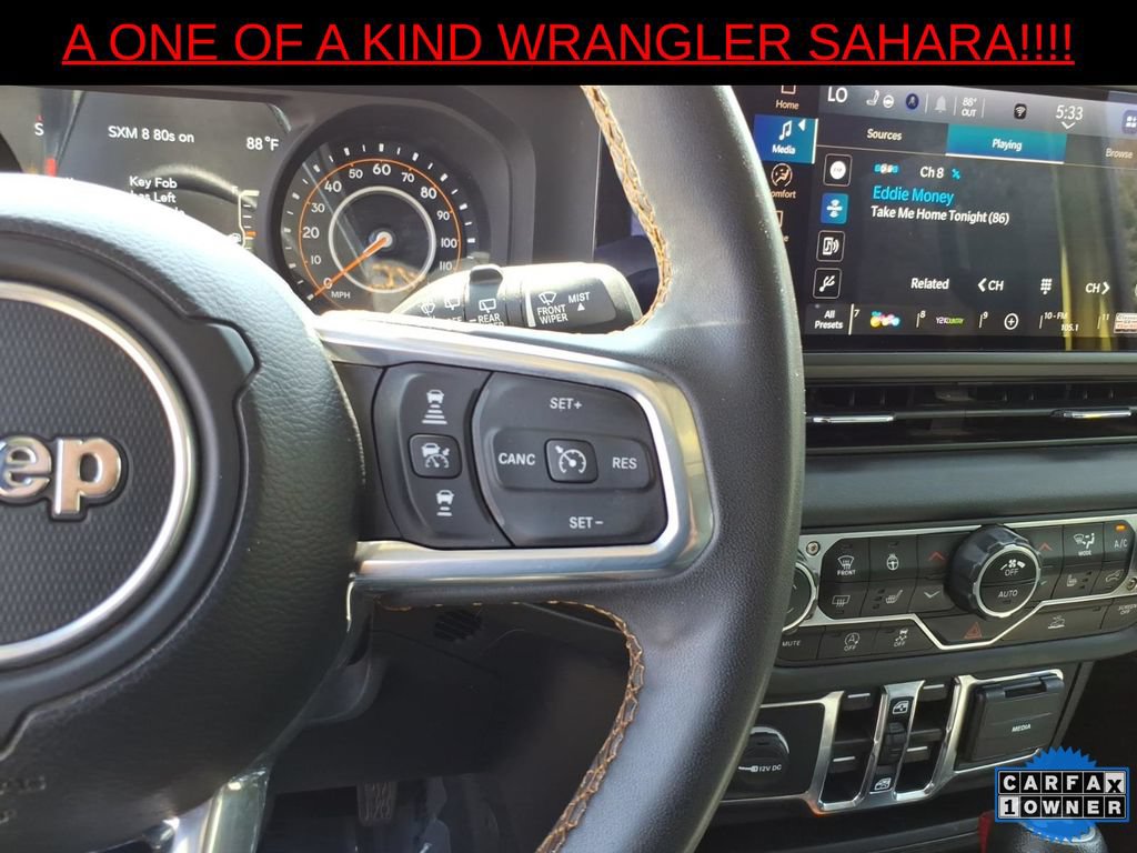 Used 2024 Jeep Wrangler Unlimited Sahara AWD/4WD image 17