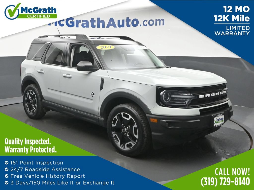 Used 2021 Ford Bronco Sport Outer Banks w/ Outer Banks Package (96D)
