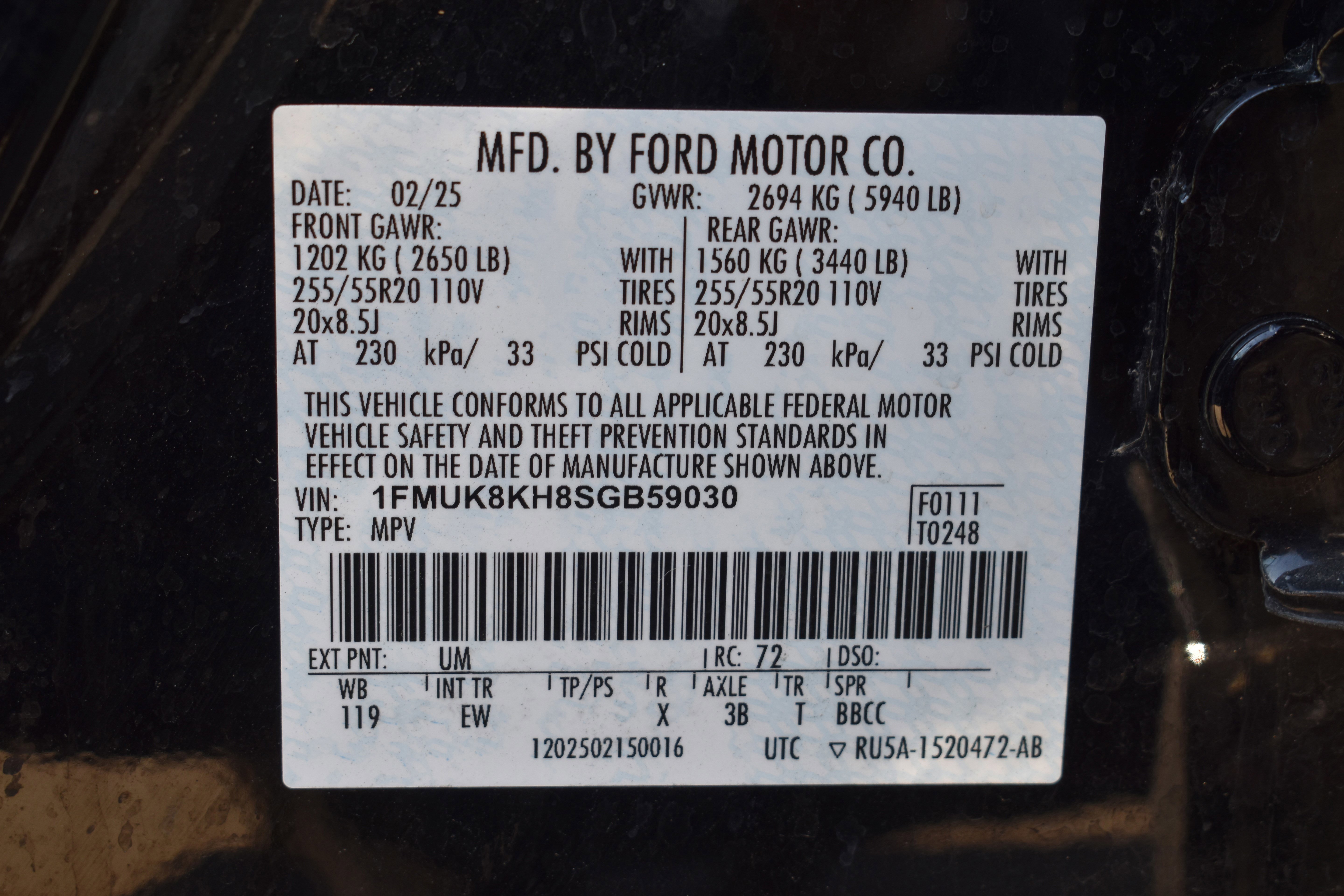 Used 2025 Ford Explorer ST-Line image 38