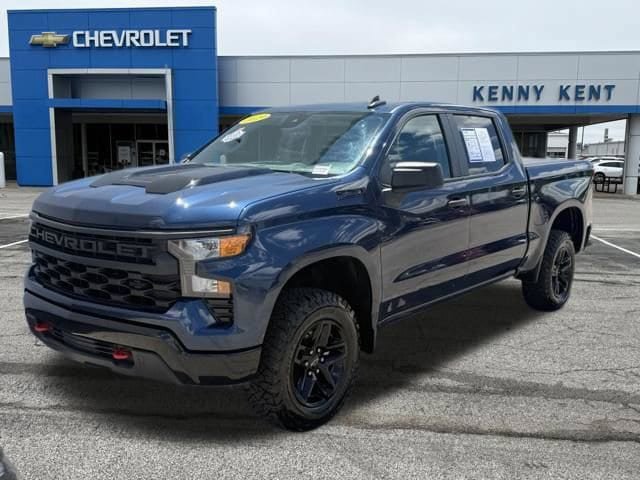 Used 2023 Chevrolet Silverado 1500 Custom Trail Boss w/ LPO, Dark Essentials Package AWD/4WD image 35